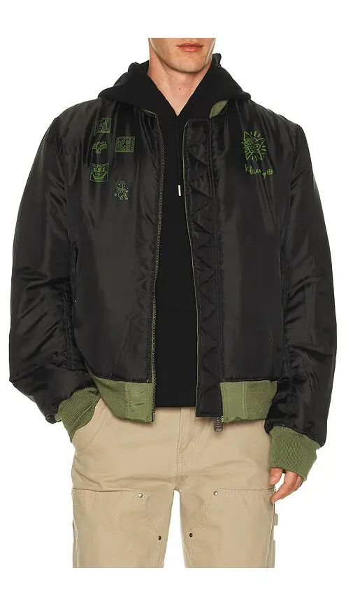 ALPHA INDUSTRIES x Keith Haring MA-1 Reversible Jacket | Thumbnail 2 ALPHA INDUSTRIES x Keith Haring MA-1 Reversible Jacket | Thumbnail 2