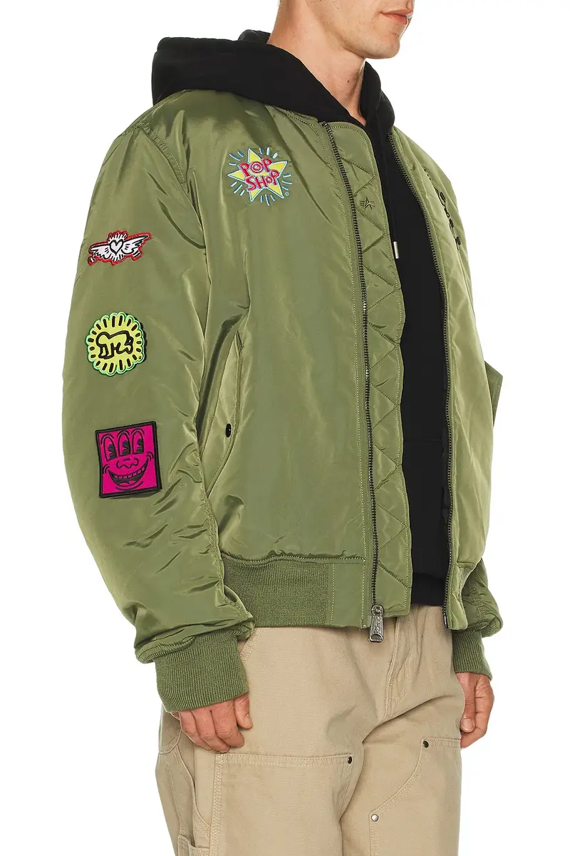 ALPHA INDUSTRIES x Keith Haring MA-1 Reversible Jacket | Thumbnail 5 ALPHA INDUSTRIES x Keith Haring MA-1 Reversible Jacket | Thumbnail 5