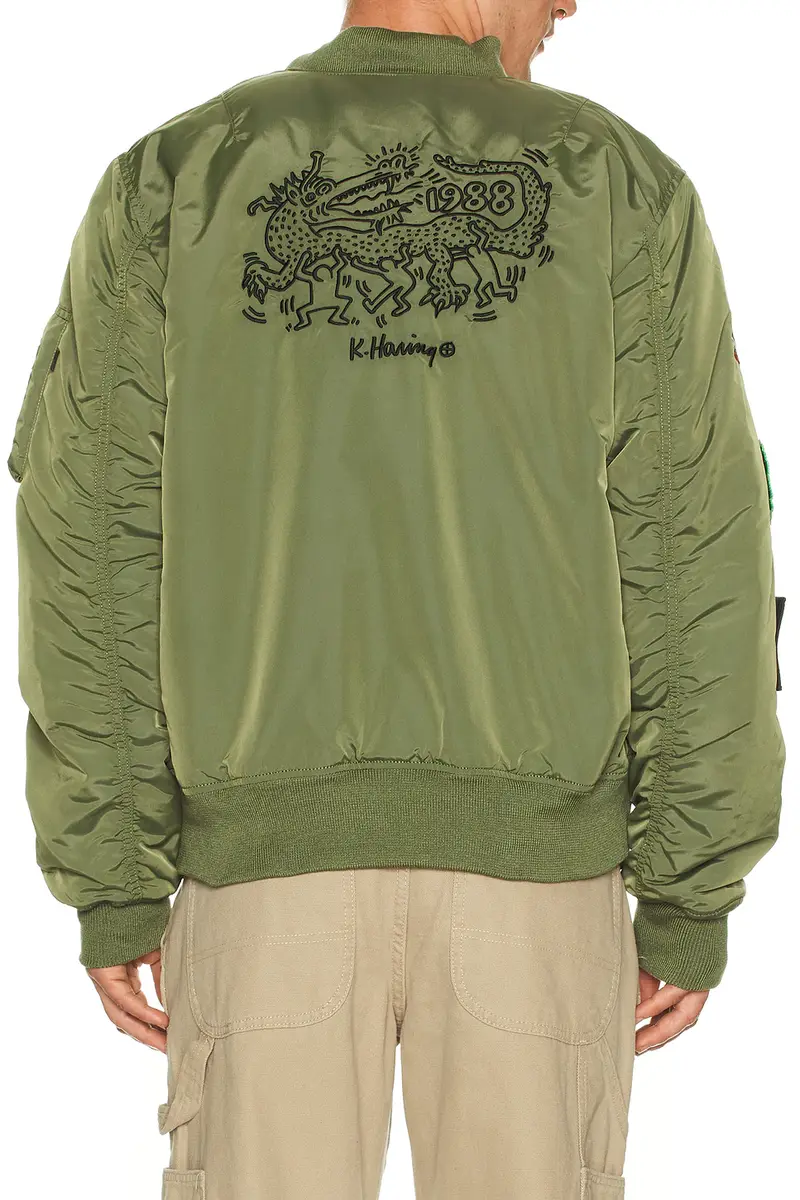 ALPHA INDUSTRIES x Keith Haring MA-1 Reversible Jacket | Thumbnail 7 ALPHA INDUSTRIES x Keith Haring MA-1 Reversible Jacket | Thumbnail 7
