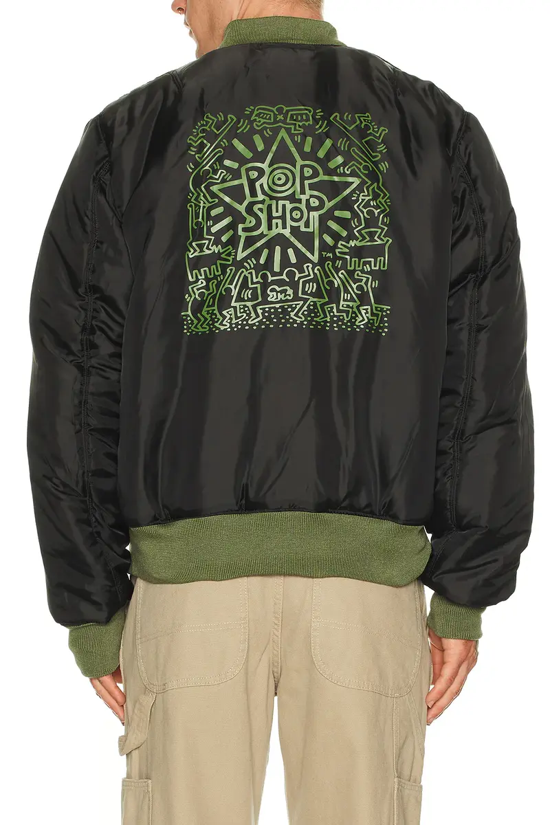 ALPHA INDUSTRIES x Keith Haring MA-1 Reversible Jacket | Thumbnail 8 ALPHA INDUSTRIES x Keith Haring MA-1 Reversible Jacket | Thumbnail 8