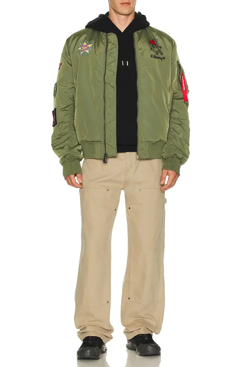 ALPHA INDUSTRIES x Keith Haring MA-1 Reversible Jacket | Thumbnail 9 ALPHA INDUSTRIES x Keith Haring MA-1 Reversible Jacket | Thumbnail 9