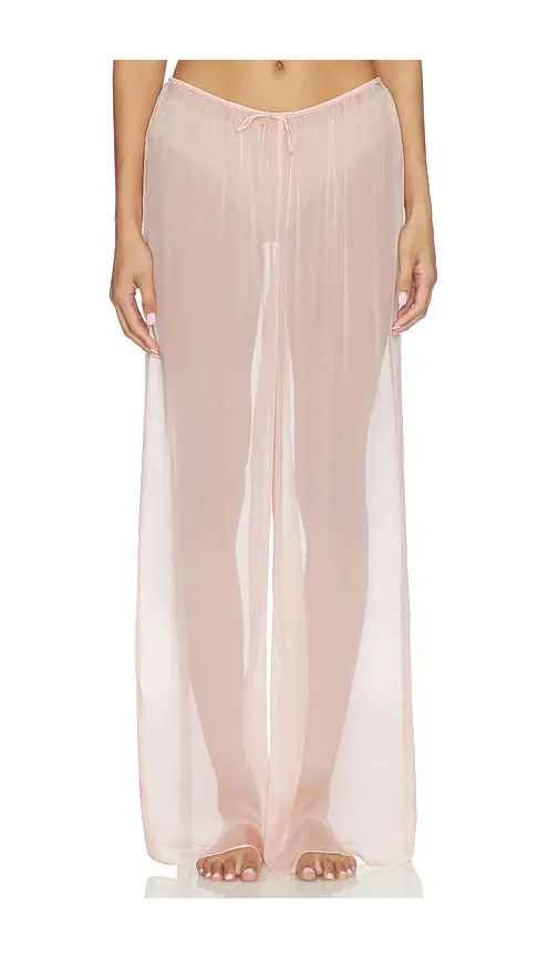 SKIMS Romance Wide Leg Pants | Image 1 SKIMS Romance Wide Leg Pants | Image 1
