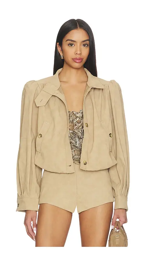 Bardot Leon Faux Leather Jacket | Thumbnail 2