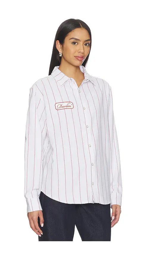 Darlin Mechanic Button Down Shirt | Thumbnail 2