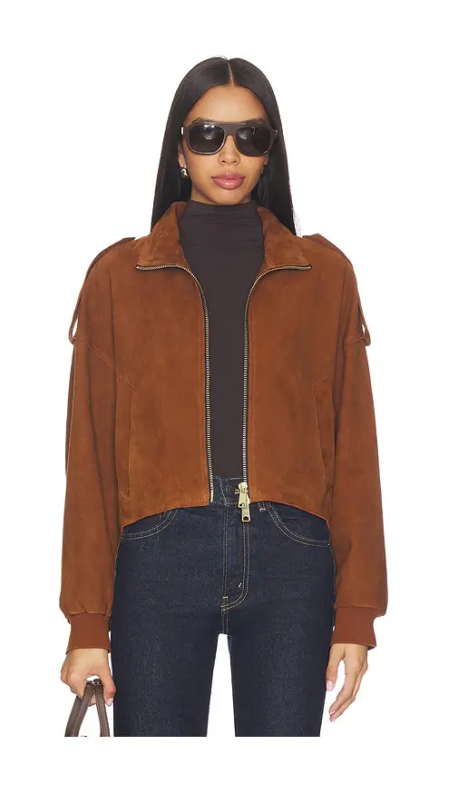 ALLSAINTS Lowden Suede Jacket | Thumbnail 2 ALLSAINTS Lowden Suede Jacket | Thumbnail 2