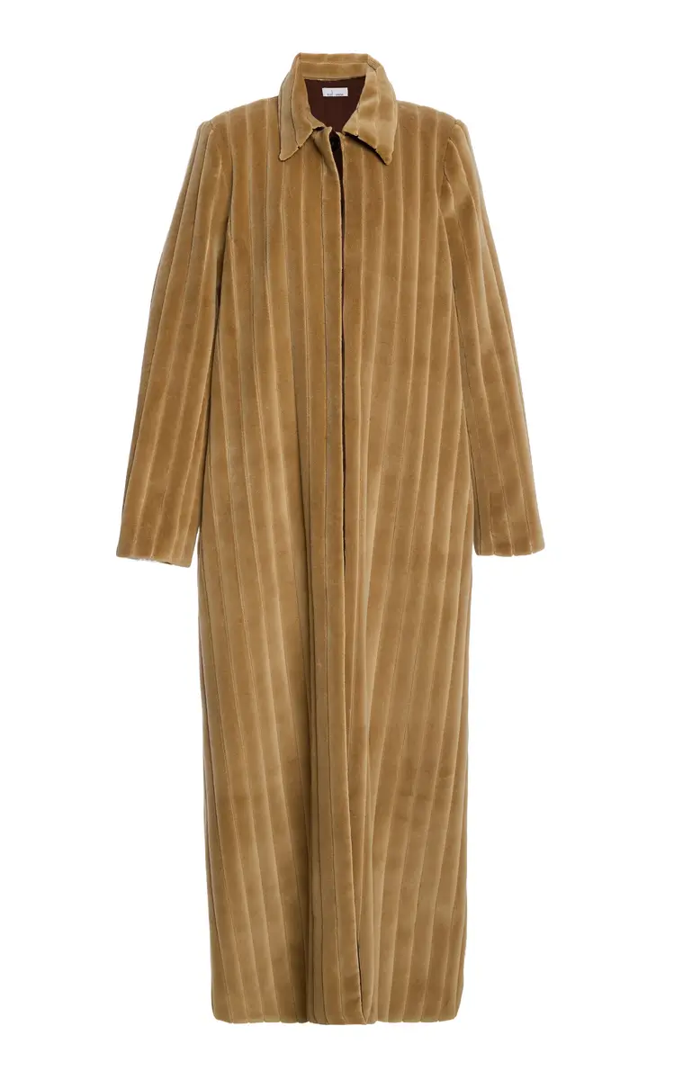 Mel Usine Arles Velvet Corduroy Coat