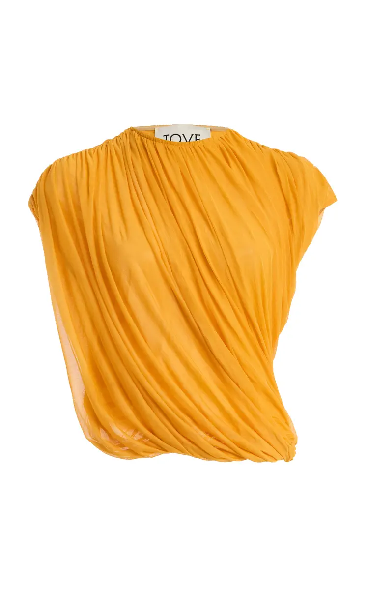 Tove Murle Draped Jersey Top | Thumbnail 7 Tove Murle Draped Jersey Top | Thumbnail 7