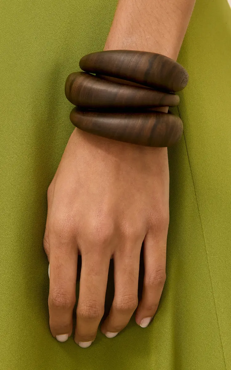 Analeia Wooden Cuff Set Analeia Wooden Cuff Set