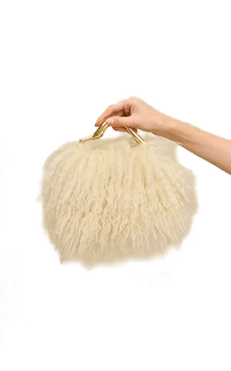 Solene Mini Shearling Bag Solene Mini Shearling Bag