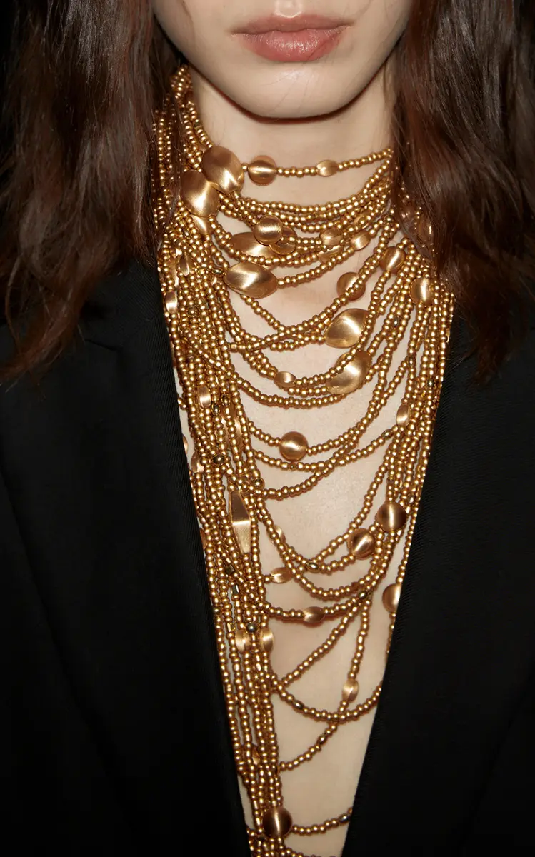 Cult Gaia Edie Beaded Necklace