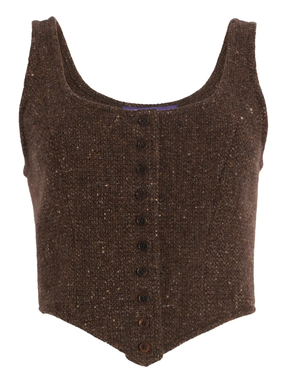 Ralph Lauren Sherry Tweed Vest