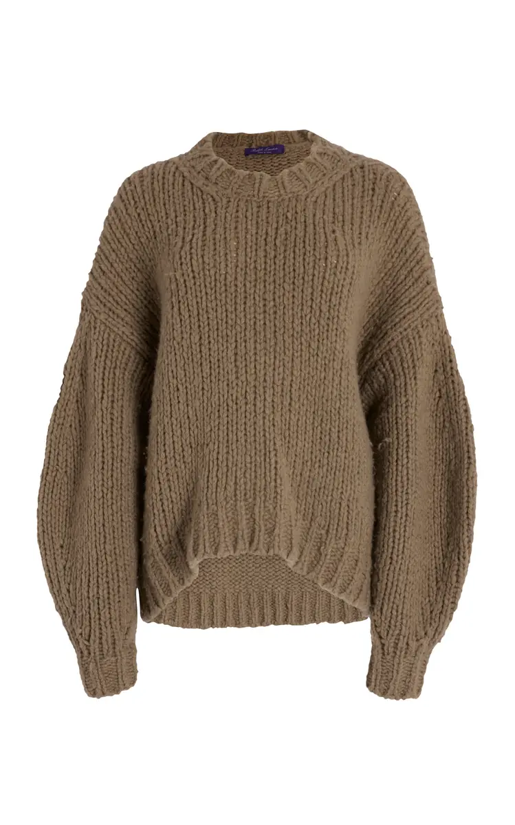 Chunky-Knit Cashmere Sweater Chunky-Knit Cashmere Sweater