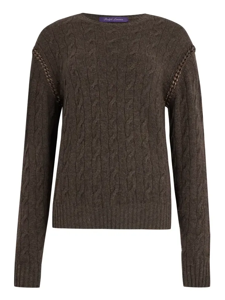 Cable-Knit Cashmere Sweater