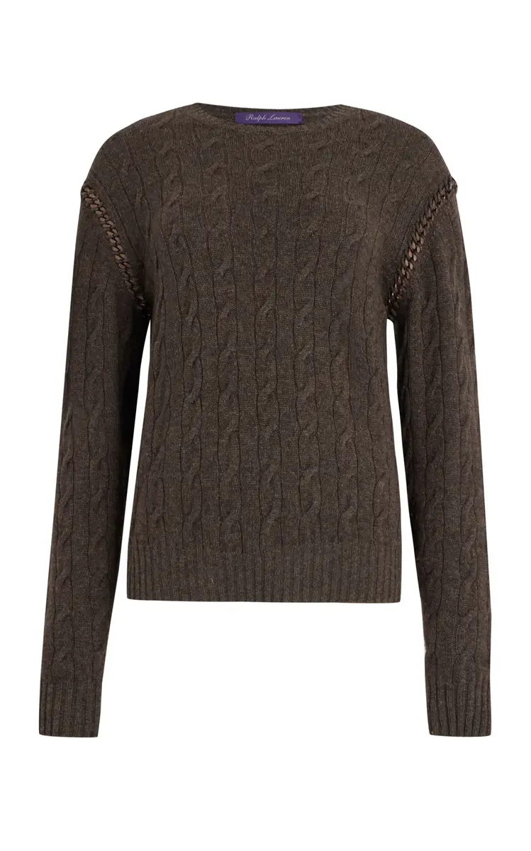 Cable-Knit Cashmere Sweater