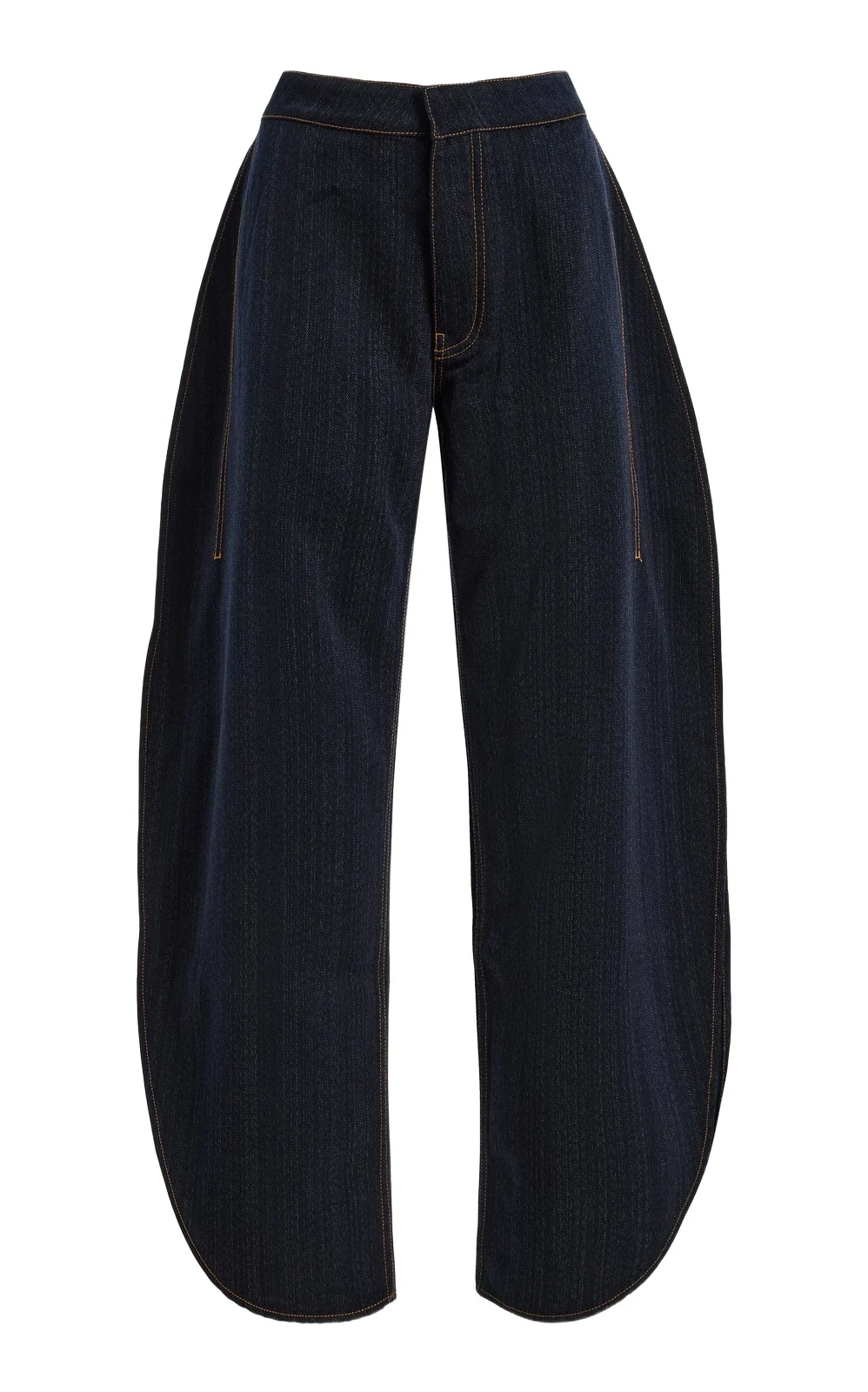 High-Rise Wool Barrel-Leg Pants High-Rise Wool Barrel-Leg Pants