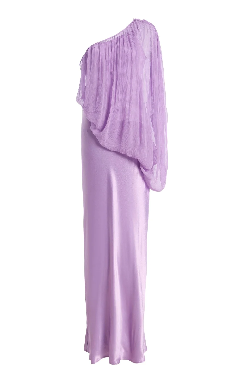 Third Form Exclusive Solstice One-Shoulder Chiffon Maxi Dress