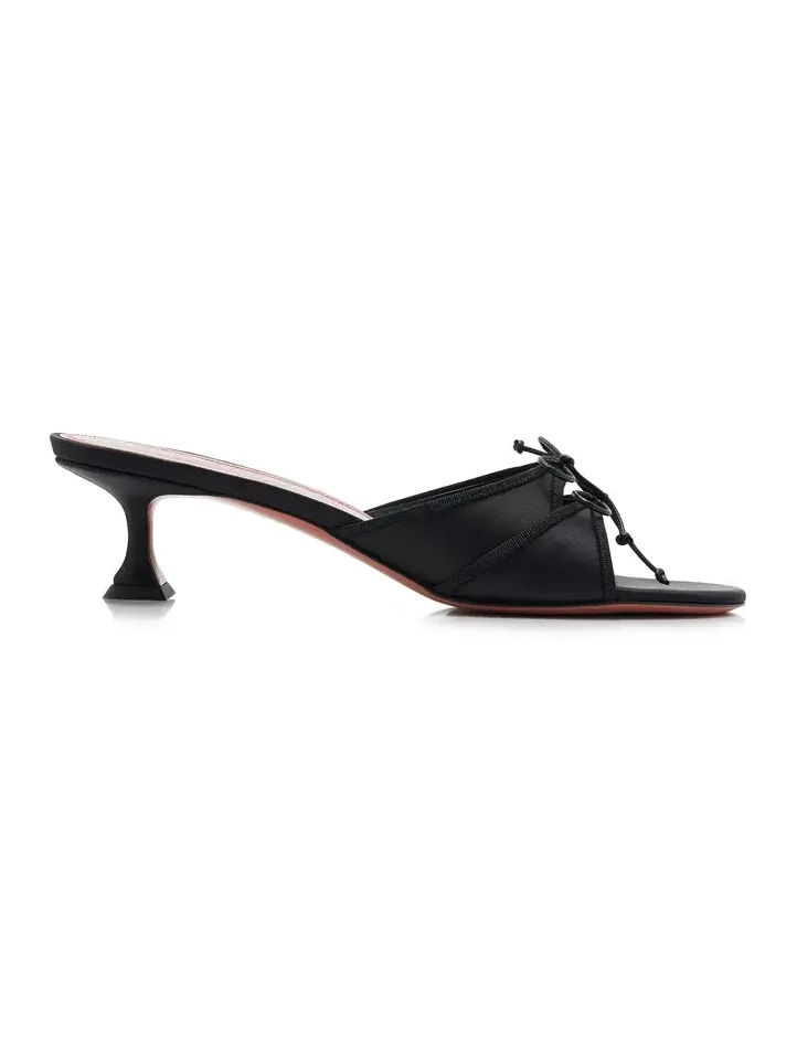 Eleonora Satin Mules