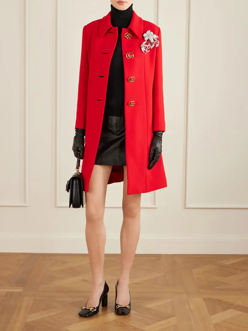 Gucci Leather Mini Skirt | Thumbnail 2