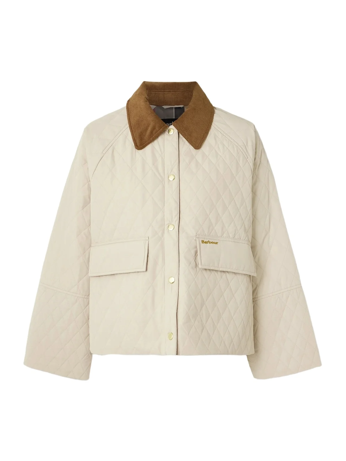 Kirby Cotton Corduroy-trimmed Quilted Shell Jacket Kirby Cotton Corduroy-trimmed Quilted Shell Jacket