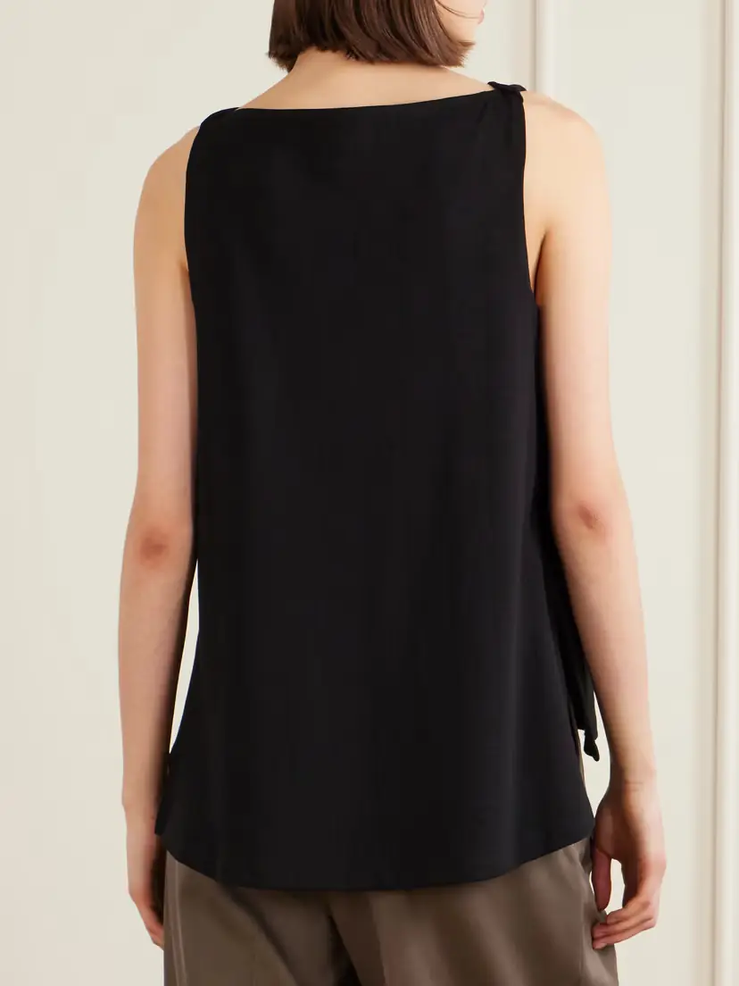 Loewe Anagram Embroidered Ribbed-knit Tank Top | Thumbnail 3
