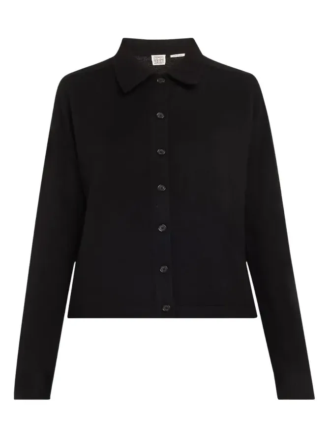 Cashmere Knit Button-Front Cardigan Cashmere Knit Button-Front Cardigan