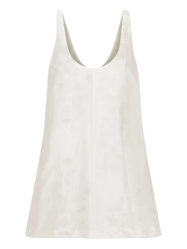 Sara Embroidered Mini Dress