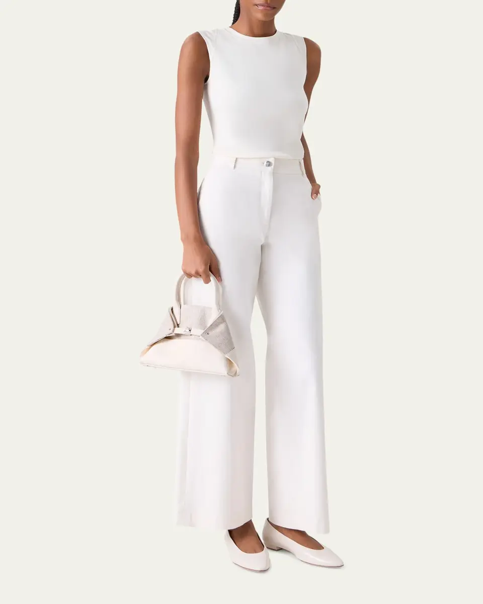 Akris Ai Little Canvas & Leather Top-Handle Bag | Thumbnail 5 Akris Ai Little Canvas & Leather Top-Handle Bag | Thumbnail 5