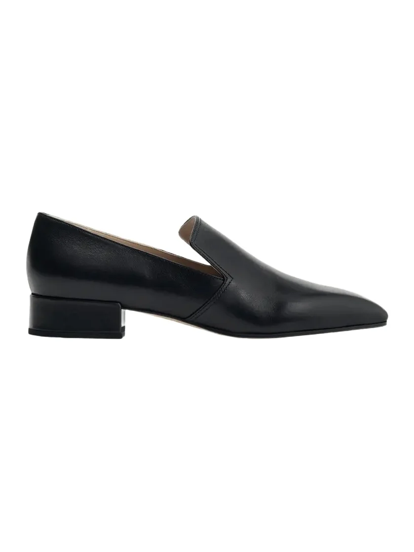 Classic Square Leather Loafers Classic Square Leather Loafers
