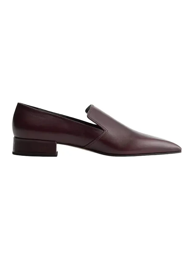 Classic Square Leather Loafers Classic Square Leather Loafers