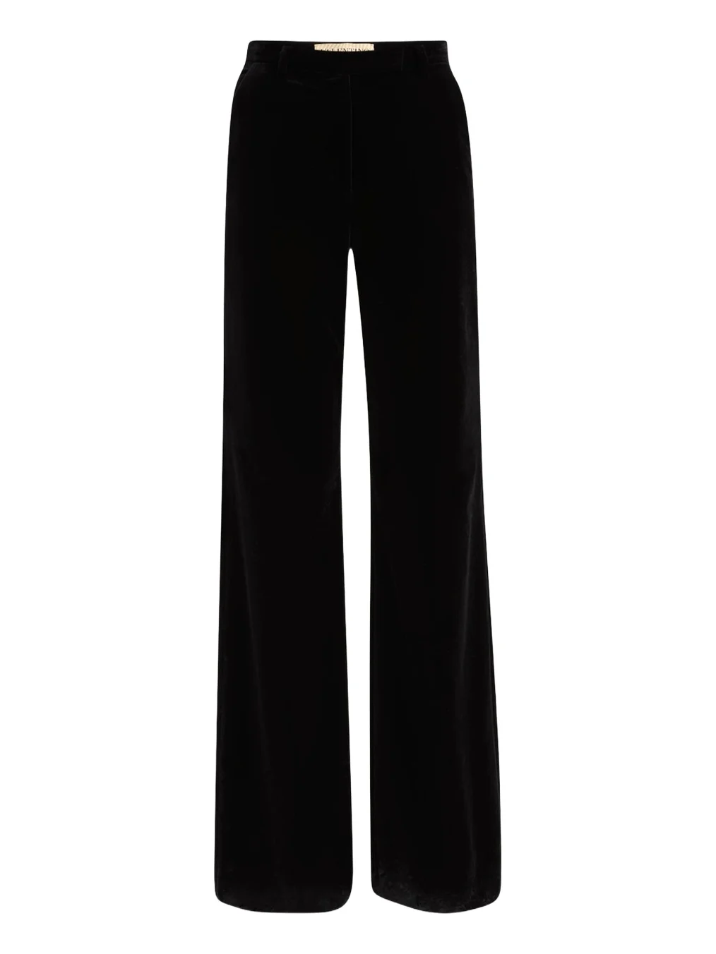 Velvet Wide-Leg Pants