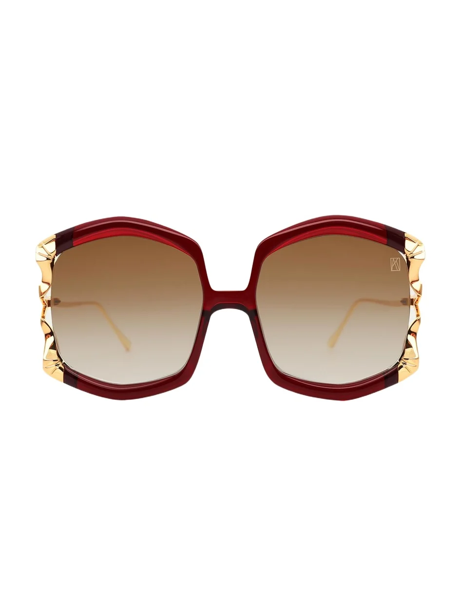 La Vie En Rose Square Sunglasses