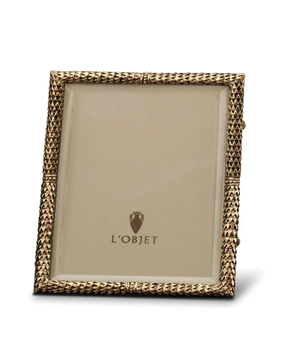 L'Objet Scales Gold-Plated 8" x 10" Picture Frame | Thumbnail 2