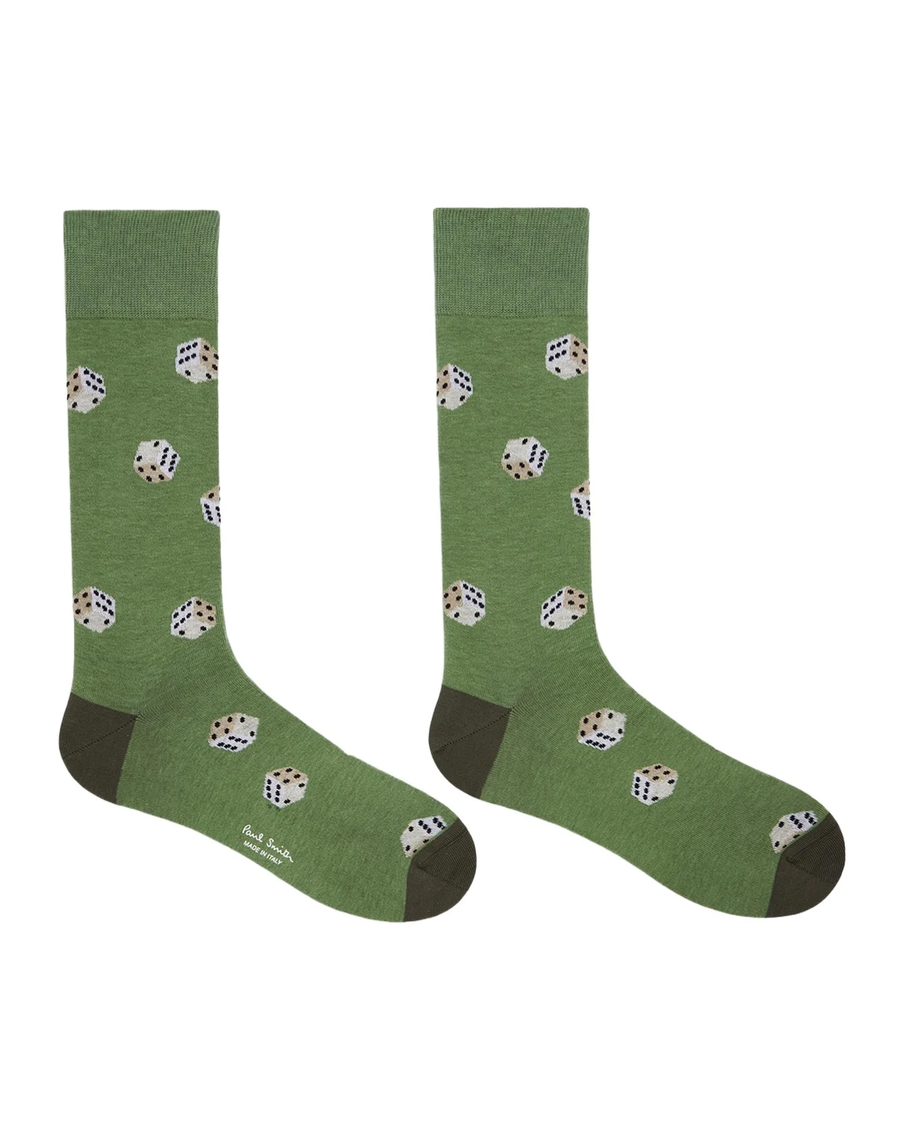 Men's Tumbling Dice Cotton Crew Socks Men's Tumbling Dice Cotton Crew Socks