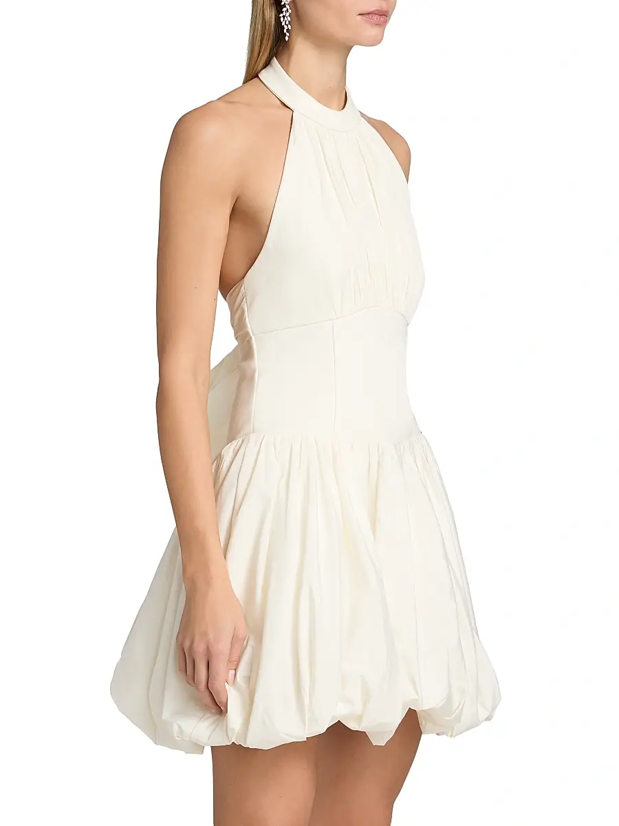 Cinq à Sept Women's Macia Bubble-Hem Minidress | Thumbnail 4 Cinq à Sept Women's Macia Bubble-Hem Minidress | Thumbnail 4