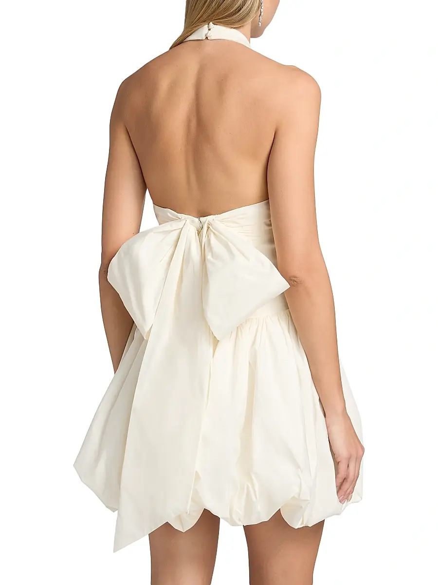 Cinq à Sept Women's Macia Bubble-Hem Minidress | Thumbnail 5 Cinq à Sept Women's Macia Bubble-Hem Minidress | Thumbnail 5