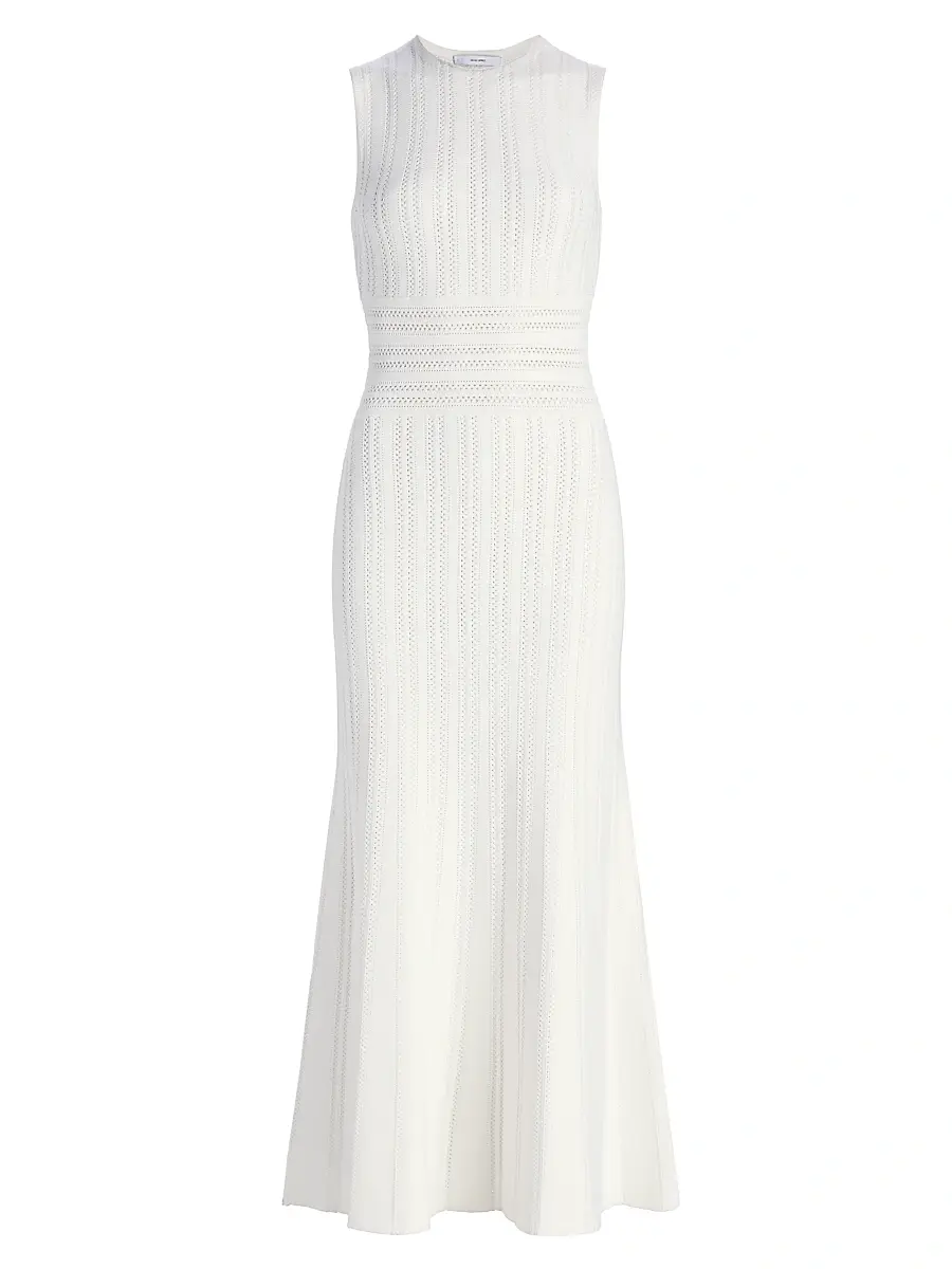 Women's Sloan Compact Jacquard Midi-Dress Women's Sloan Compact Jacquard Midi-Dress