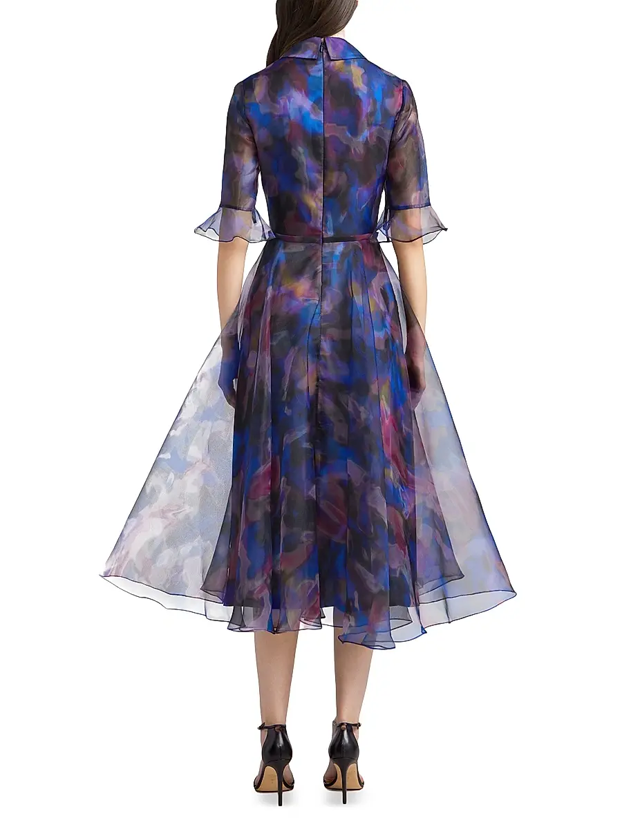 THEIA Women's Colette Midi-Shirtdress | Thumbnail 4 THEIA Women's Colette Midi-Shirtdress | Thumbnail 4