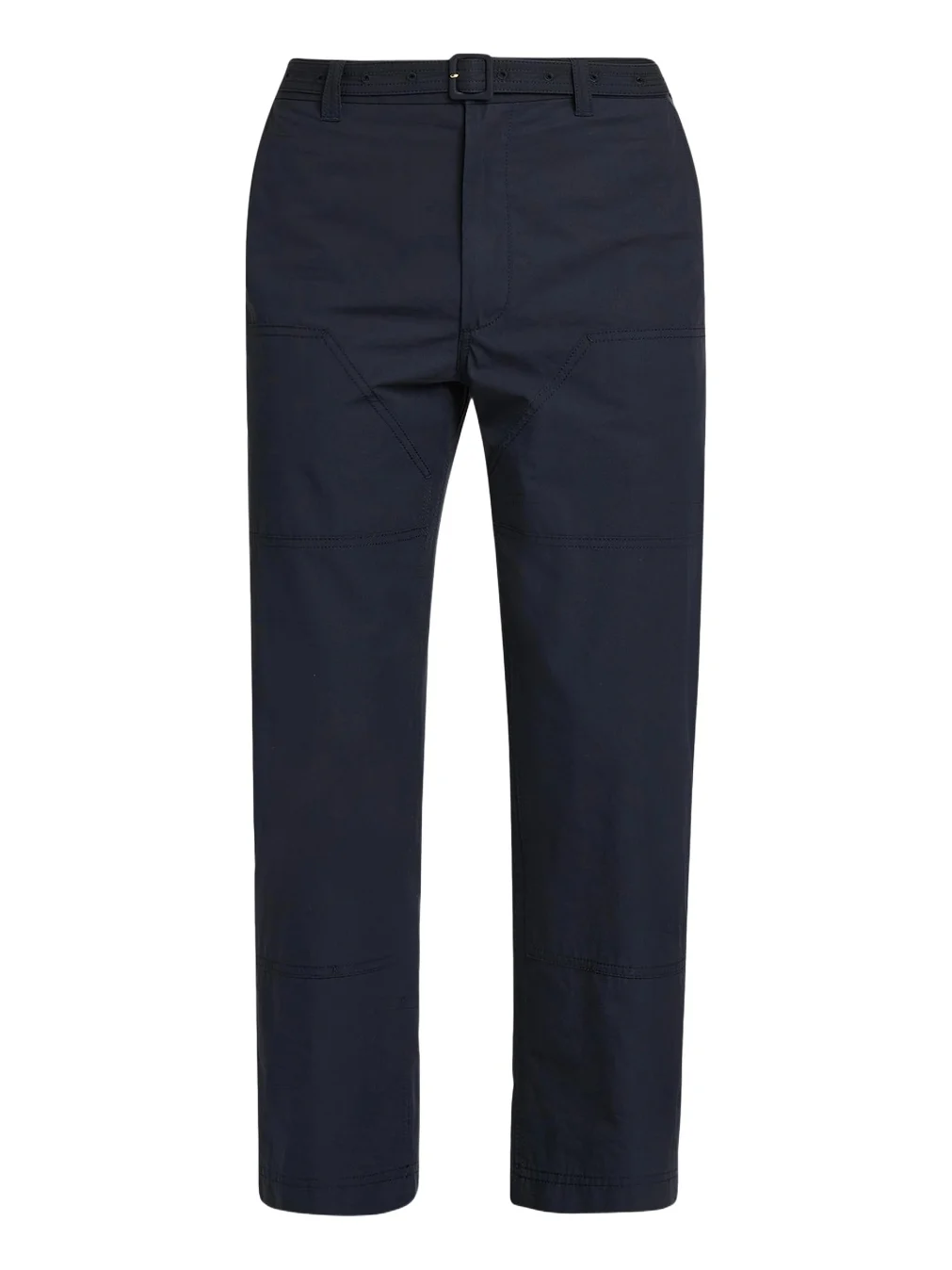 Thom Browne Men's Belted Cotton Cropped Carpenter Pants