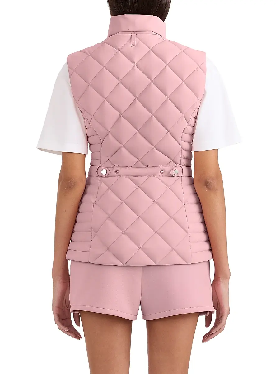 Mackage Women's Stefania Diamond-Quilted Down Vest | Thumbnail 5 Mackage Women's Stefania Diamond-Quilted Down Vest | Thumbnail 5