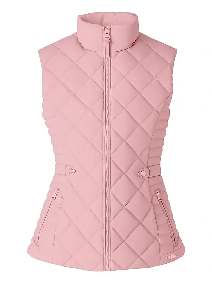 Women's Stefania Diamond-Quilted Down Vest Women's Stefania Diamond-Quilted Down Vest