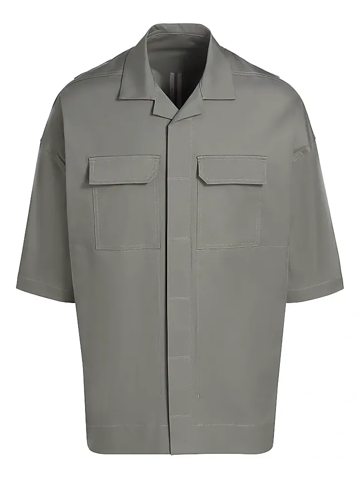 Men's Magnum Tommy Stretch-Cotton Camp Shirt Men's Magnum Tommy Stretch-Cotton Camp Shirt