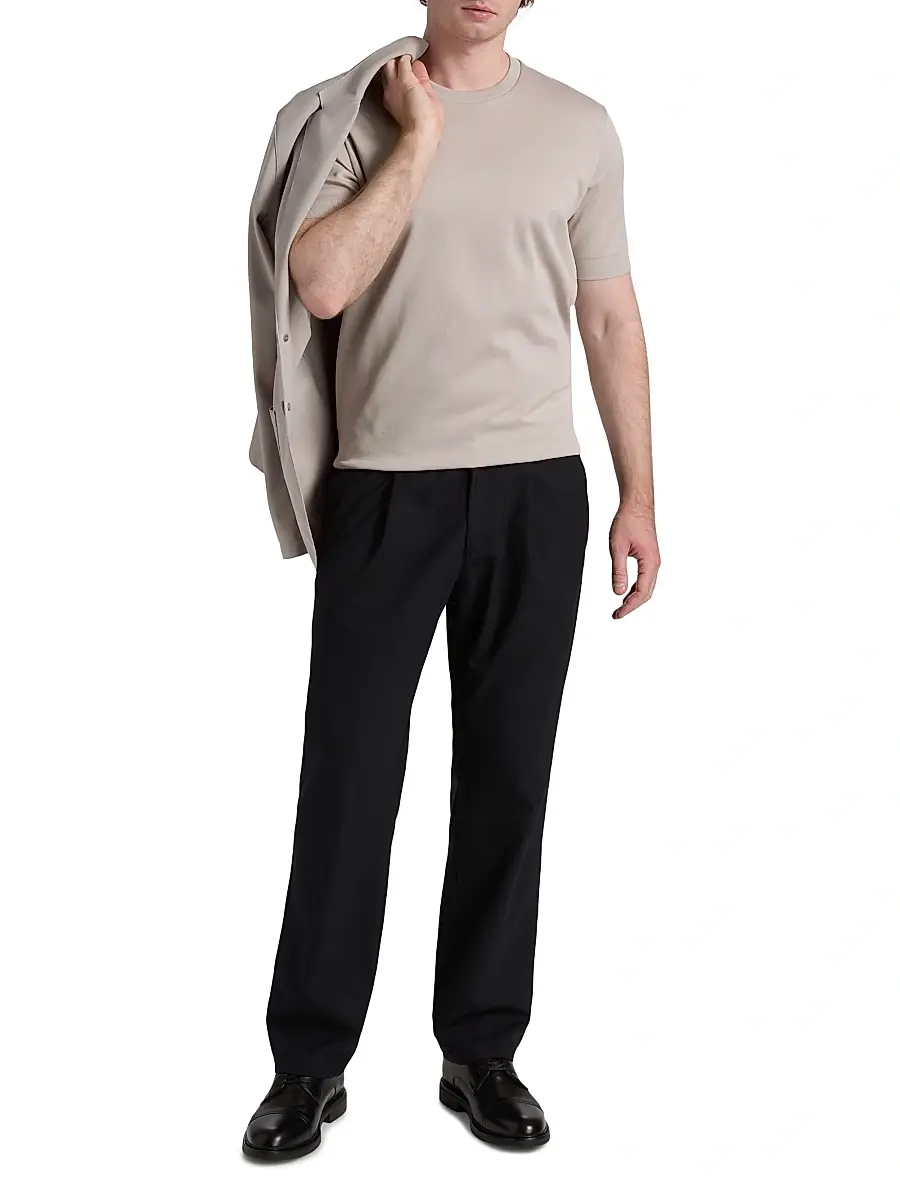 Herno Men's Light Stretch Pants - Blue Navy | Thumbnail 2