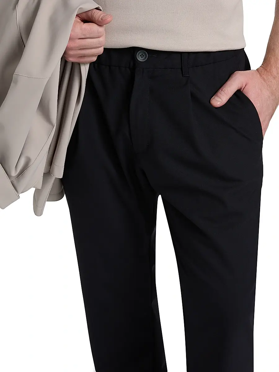 Herno Men's Light Stretch Pants - Blue Navy | Thumbnail 6