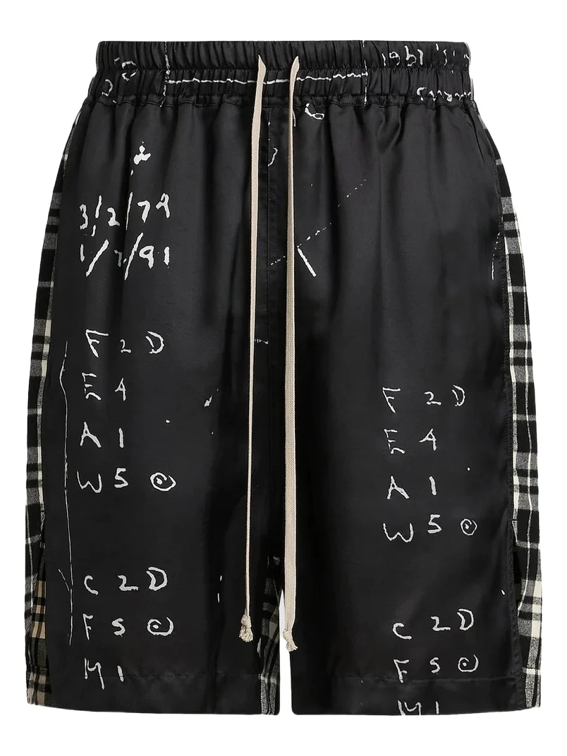 Men's Mixed Print Shorts
