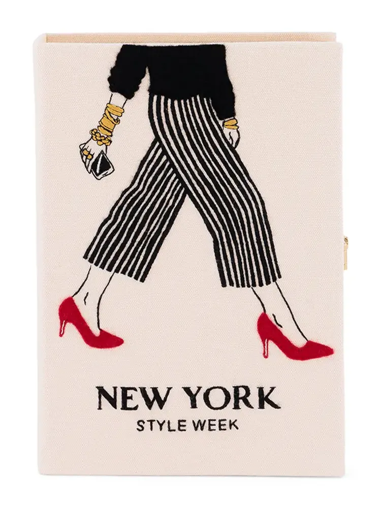 New York Style Week Velvet Clutch New York Style Week Velvet Clutch