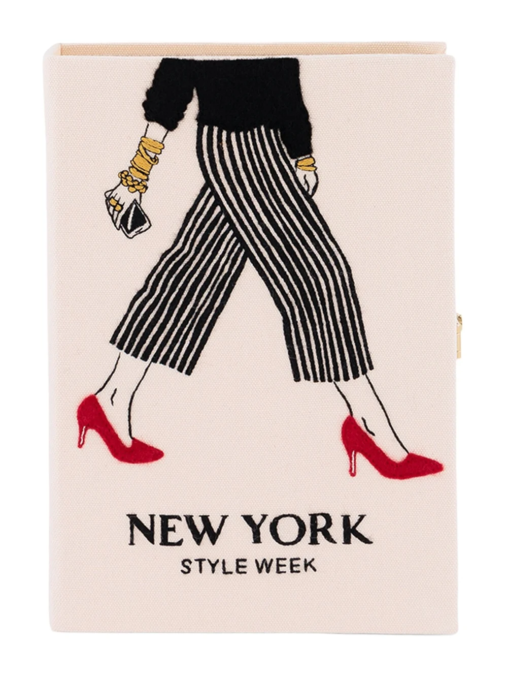 New York Style Week Velvet Clutch