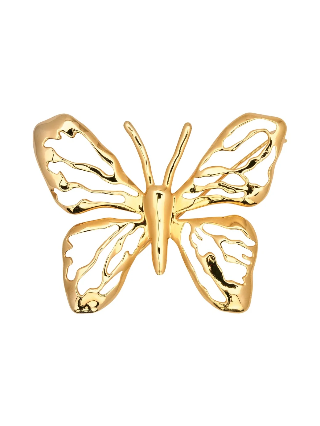 Gold-Tone Lace Butterfly Brooch Gold-Tone Lace Butterfly Brooch