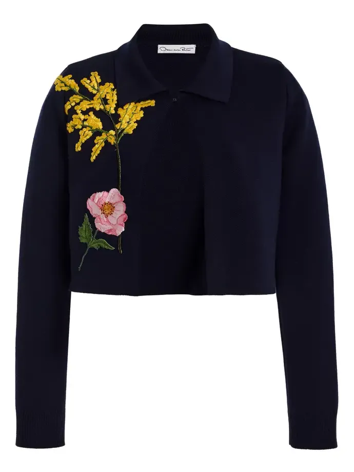 Embroidered Wool Jacket