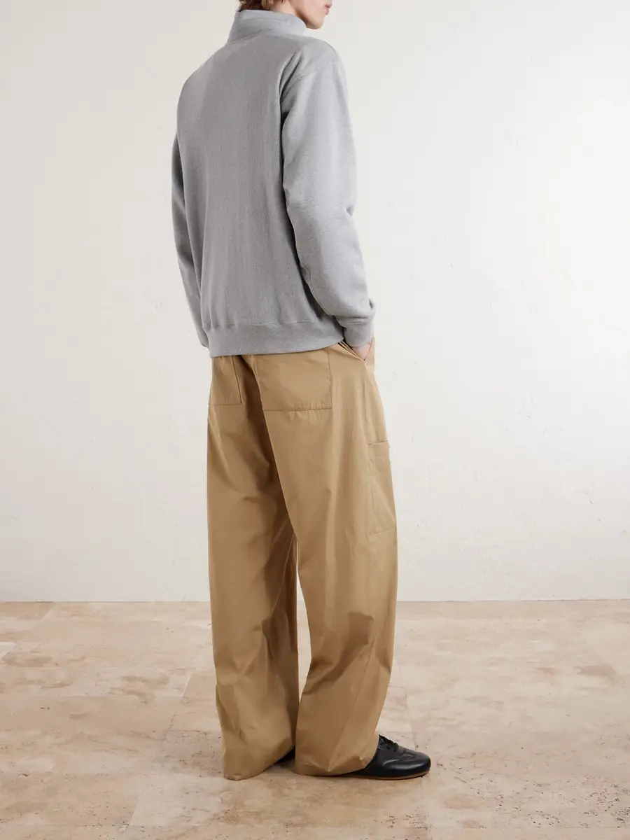 Kaptain Sunshine Suvin Cotton-Jersey Half-Zip Sweatshirt - Men | Thumbnail 4