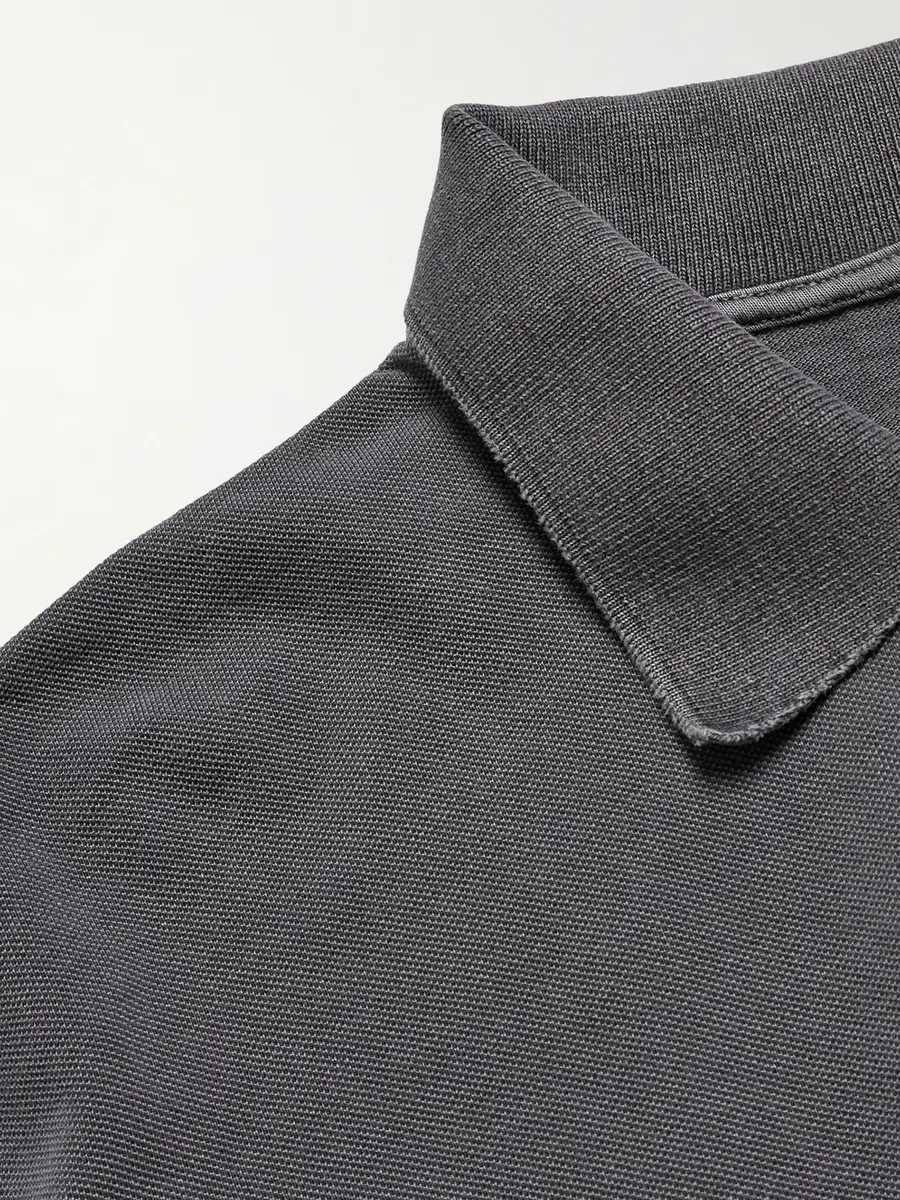 AGOLDE Curren Cotton-Jersey Polo Shirt - Men | Thumbnail 5 AGOLDE Curren Cotton-Jersey Polo Shirt - Men | Thumbnail 5